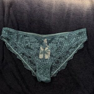 Lace Bikini Panty in Deep Teal - Women Intimates